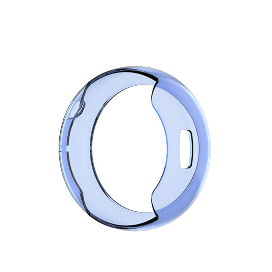 For Amazfit 2 TPU Watch Case(Clear Blue) by buy2fix