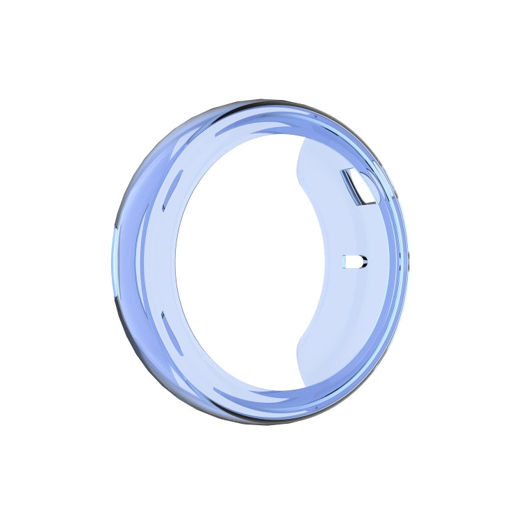 For Amazfit 2 TPU Watch Case(Clear Blue) by buy2fix