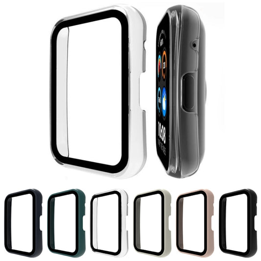 For Huawei Watch Fit / Honor Watch ES PC + Tempered Glass Watch Case(Black) by buy2fix