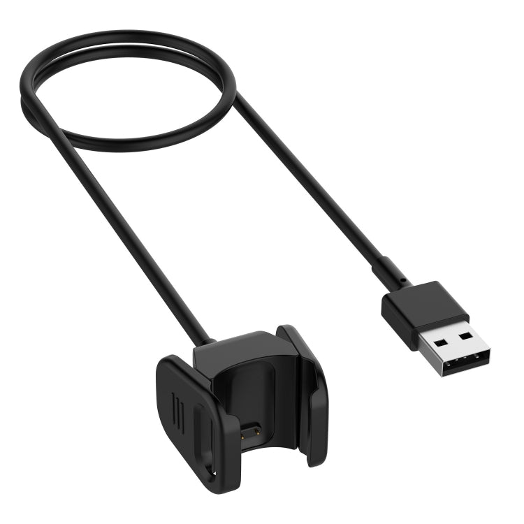 For FITBIT Charge 3 55cm Charging Cable(Black) by buy2fix