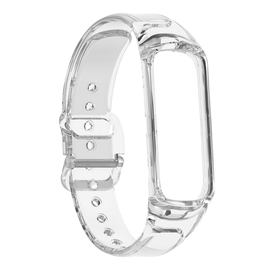 For Samsung Galaxy Fit 2 SM-R220 Discoloration in Light TPU Watch Band(White) by buy2fix