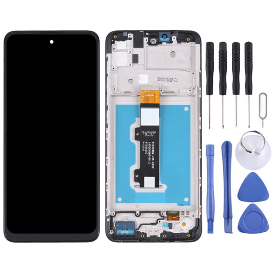 TFT LCD Screen for Motorola Moto E40 / E30 Digitizer Full Assembly with Frame by buy2fix