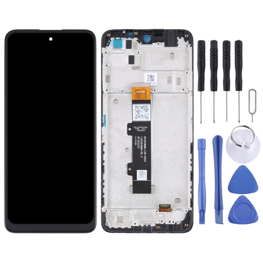 TFT LCD Screen for Motorola Moto G22 Digitizer Full Assembly with Frame by buy2fix