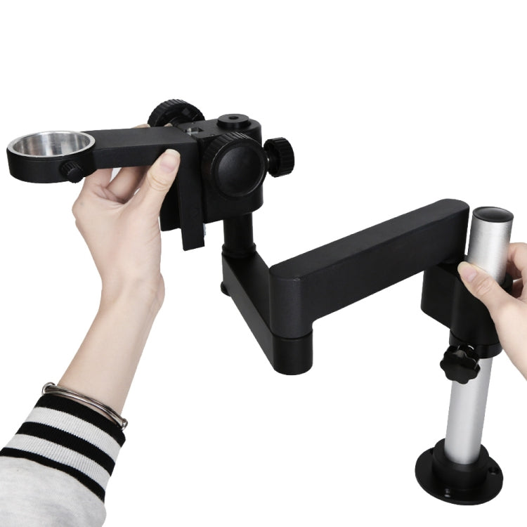 Kaisi 360 Degrees Microscope Rotary Folding Support(Black) by Kaisi