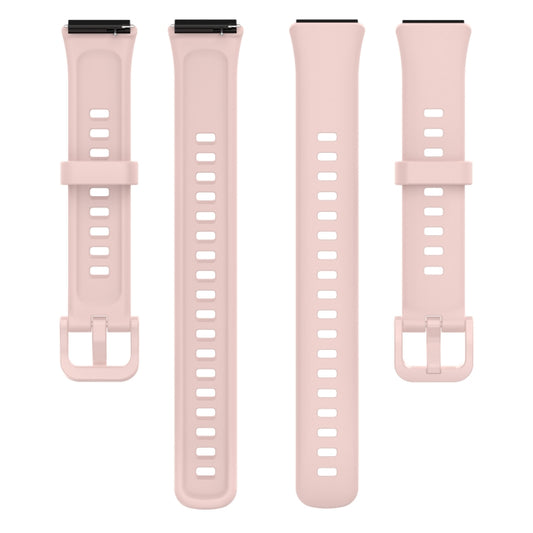 For Huawei Band 7 Silicone Watch Band(Rose Pink) by buy2fix