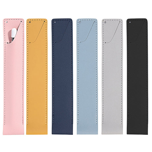 PU Leather Shockproof Protective Case for Apple Pencil 1 / 2(Sky Blue) by buy2fix