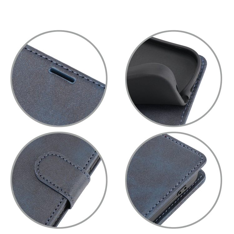 For iPhone SE 2022 / SE 2020 / 8 / 7 Classic Wallet Flip Leather Phone Case(Blue) by buy2fix