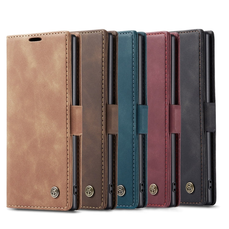 For Galaxy A81 / Note 10 Lite CaseMe Multifunctional Horizontal Flip Leather Case, with Card Slot & Holder & Wallet(Brown) by CaseMe