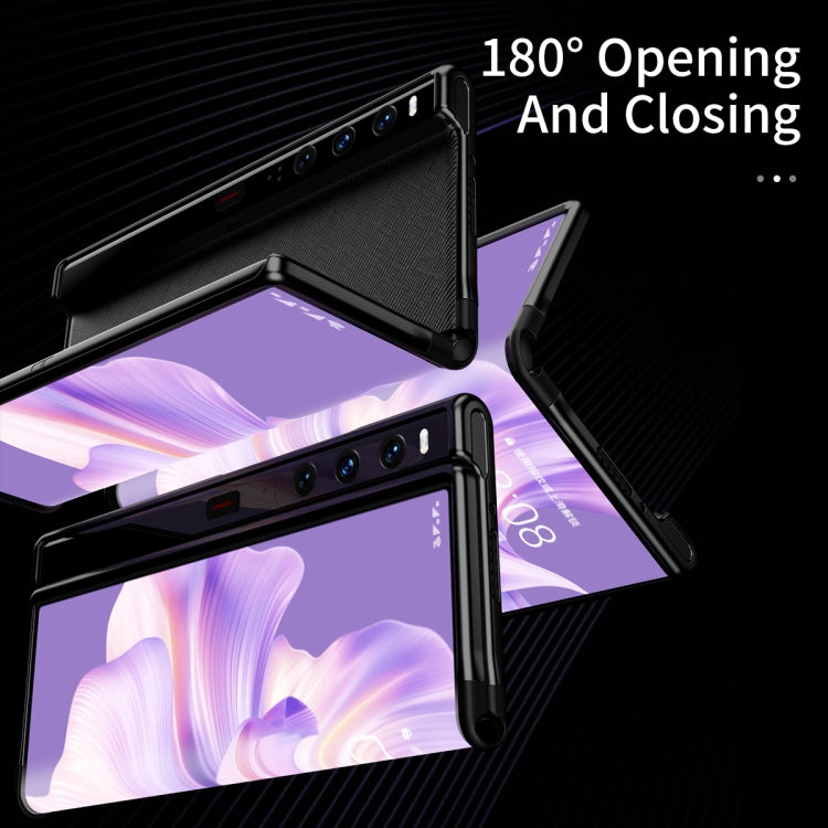 For Huawei Mate Xs 2 Ultra-thin Frame Shockproof Phone Case(White) by buy2fix