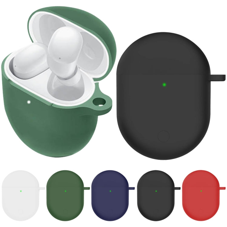 For Redmi Buds4 Silicone Earphone Protective Case(Red) by buy2fix