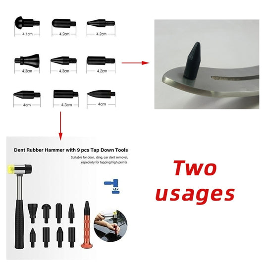 N10 117 in 1 Car Paintless Dent Removal Fender Damage Repair Puller Lifter, Plug Type:EU Plug by buy2fix