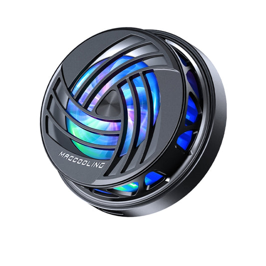 LK-K6 Universal Mini MagSafe Magnetic Mobile Phone Tablet Computer Radiator For iPhone 13 Series / 12 Series(Black) by buy2fix