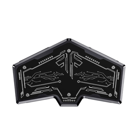 K8A Twin Turbo Semiconductor Magnetic Tablet Computer Radiator(Gun Color) by buy2fix