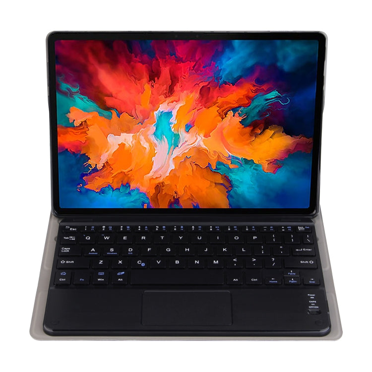 For Lenovo Tab M10 HD Gen 2 Touchpad Bluetooth Keyboard Leather Tablet Case(Black) by buy2fix