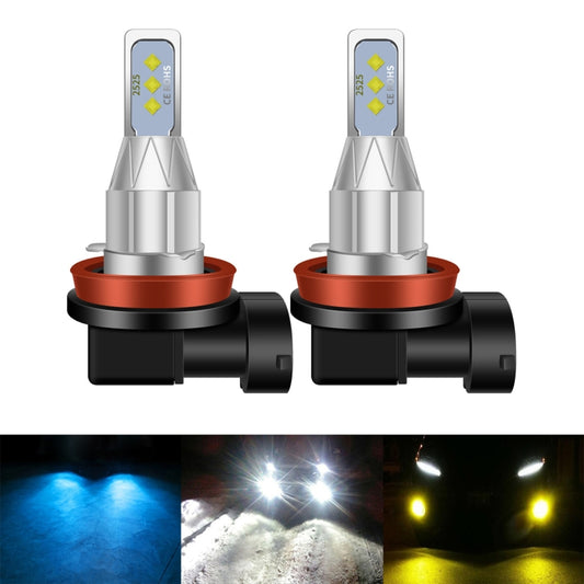1 Pair H8 DC 12V-24V 12W 1800LM Car LED Fog Light(Ice Blue Light) by buy2fix