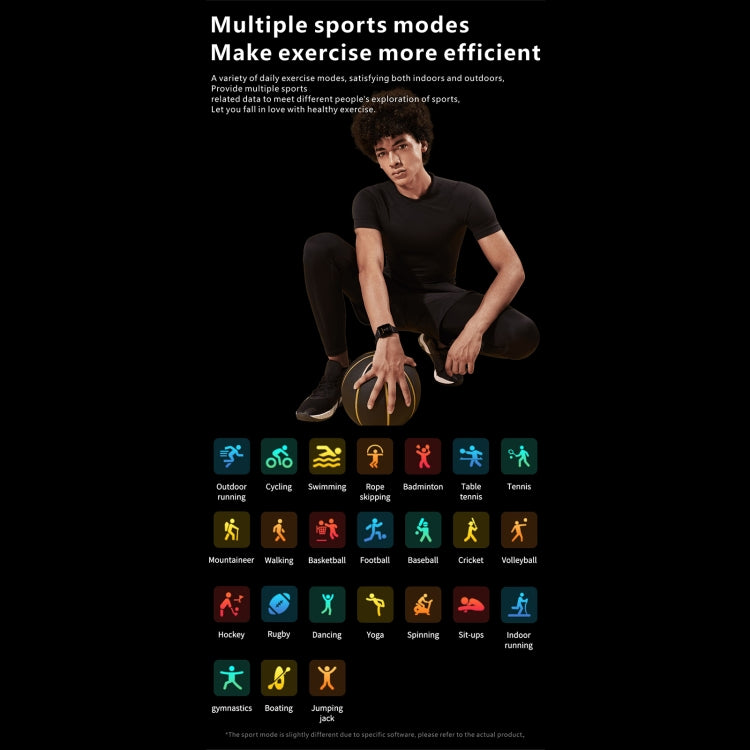 Q9 Pro GT2 1.85 inch TFT HD Screen Smart Watch, Support Body Temperature Monitoring/Heart Rate Monitoring(Blue) by buy2fix