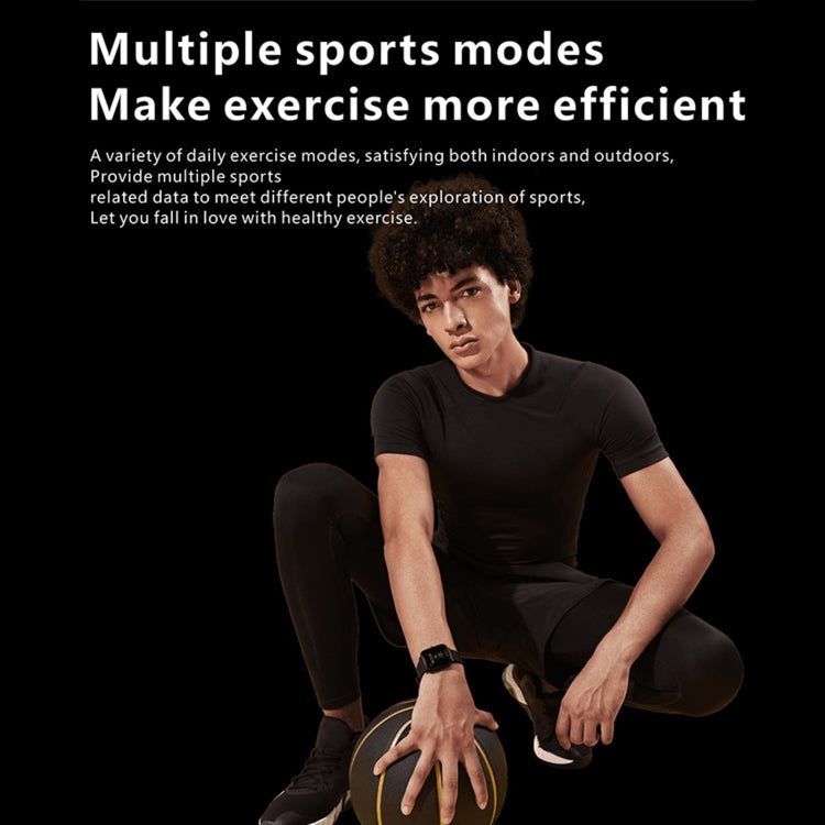 Q25 1.7 inch TFT HD Screen Smart Watch, Support Bluetooth Calling/Blood Pressure Monitoring(Blue) by buy2fix