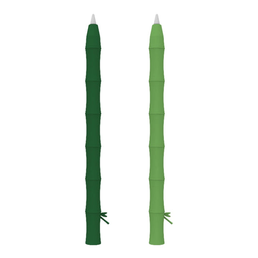 LOVE MEI Bamboo Liquid Silicone Gel Stylus Pen Protective Case For Apple Pencil 1(Light Green) by LOVE MEI