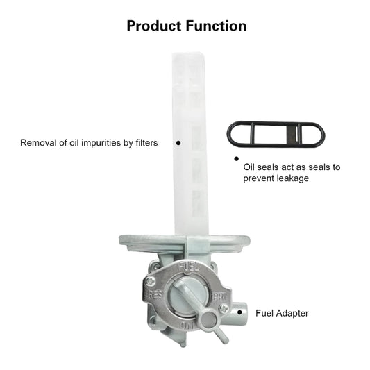 Motorcycle Fuel Tap Valve Petcock Fuel Tank Gas Switch for Suzuki GS300 by buy2fix