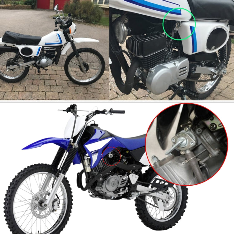 2 PCS Motorcycle Fuel Tap Valve Petcock Fuel Tank Gas Switch for Suzuki TM75 by buy2fix