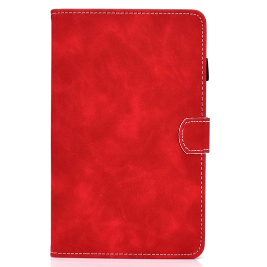 For Lenovo Tab M10 3rd Gen Stitching Cowhide Texture Smart Leather Tablet Case(Red) by buy2fix