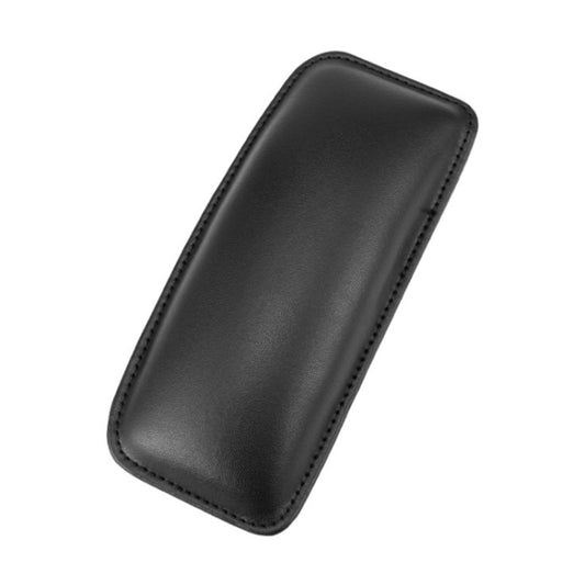 2 PCS Car Non-slip Soft Floor Protector Carpet Floor Mat Knee Bolster, Style:PU Leather(Black) by buy2fix