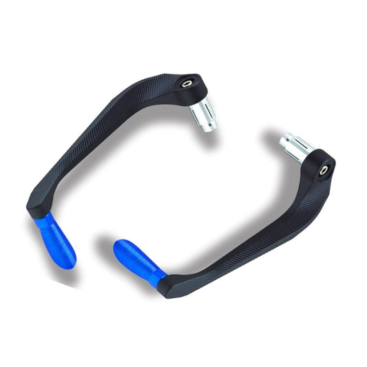 2 PCS Motorcycle Modification Accessories Striped Horn Shape Gear Brake Clutch Handbrake(Blue) by buy2fix