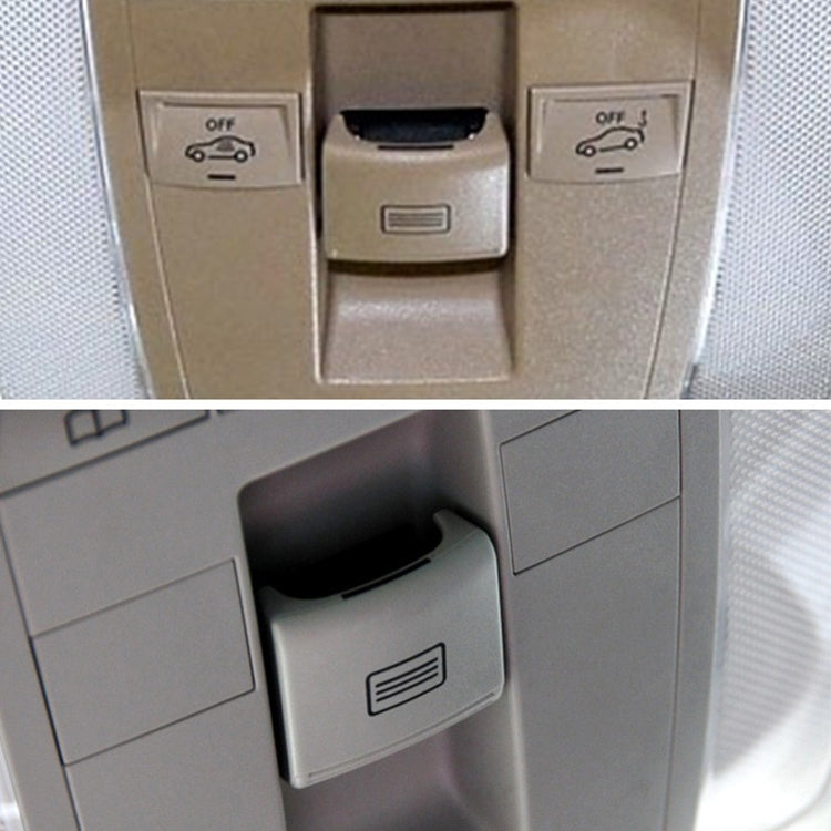Car Sunroof Window Switch Button for Mercedes-Benz W204 / W212, Left Driving(Mercerized Beige) by buy2fix