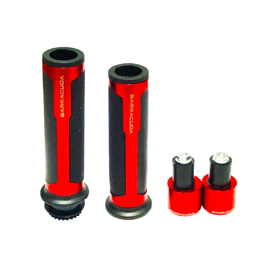 Motorcycle Modification Accessories Hand Grip Cover Handlebar Set(Red) by buy2fix