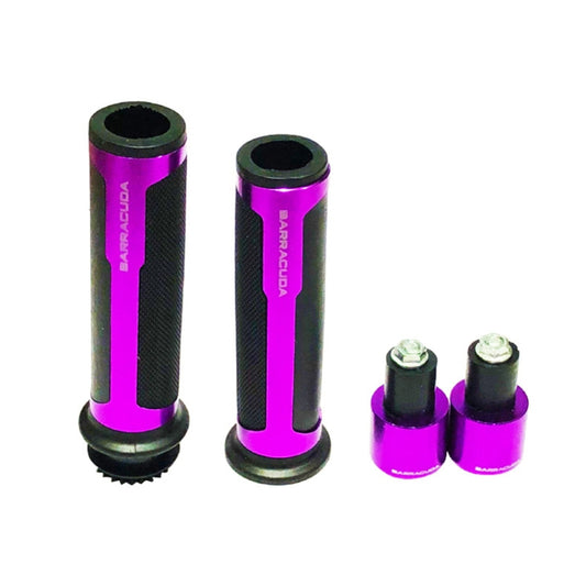Motorcycle Modification Accessories Hand Grip Cover Handlebar Set(Purple) by buy2fix