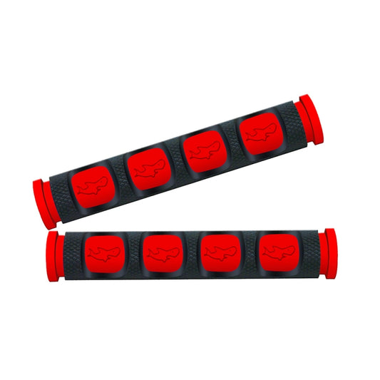 2 PCS Motorcycle Modification Accessories PVC Horn ShapeHand Grip Cover Handlebar Set(Red) by buy2fix