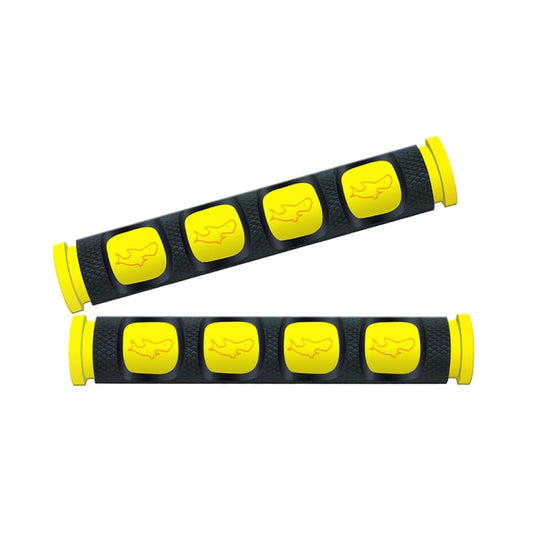 2 PCS Motorcycle Modification Accessories PVC Horn ShapeHand Grip Cover Handlebar Set(Yellow) by buy2fix