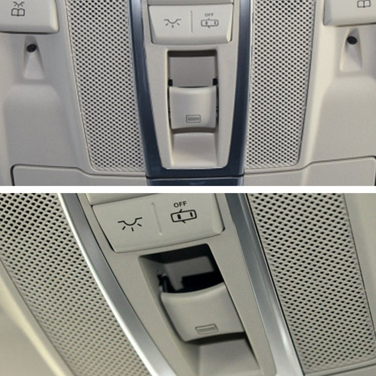 Car Dome Light Button Sunroof Window Switch Button for Mercedes-Benz W166 / W292 2012-, Left Driving, Style:Convex(Grey White) by buy2fix