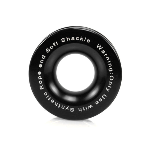 Truck Winch Snatch Recovery Ring for Soft Shackle ATV UTV Rcovery 41000 lb(Black) by buy2fix