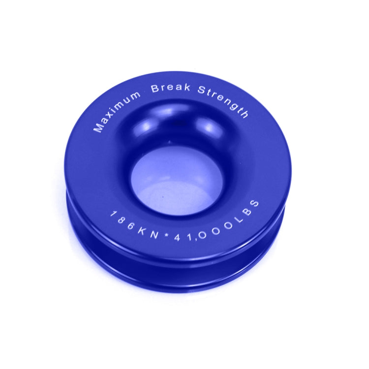 Truck Winch Snatch Recovery Ring for Soft Shackle ATV UTV Rcovery 41000 lb(Blue) by buy2fix
