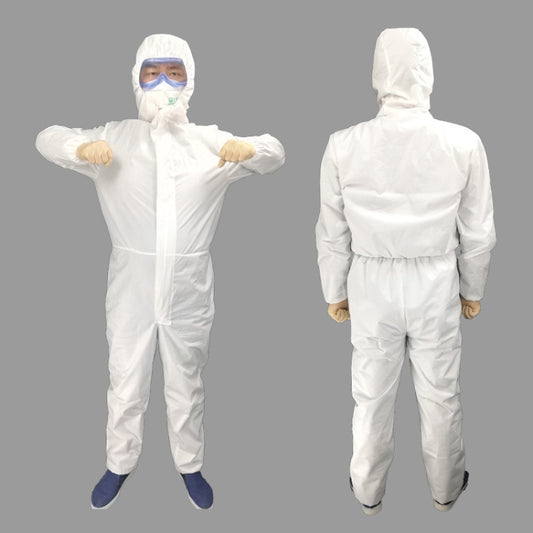 Waterproof Disposable SF Non-woven Breathable Film Siamese Isolation Suit Safely Clothes, Size:185cm / XXXL by buy2fix