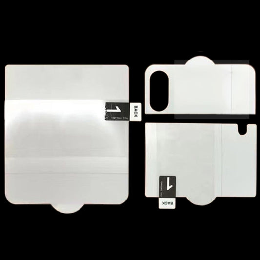 25 PCS Full Screen Protector Explosion-proof Hydrogel Film For Samsung Galaxy Z Flip4 / W23 Flip 5G(Back Screen) by buy2fix