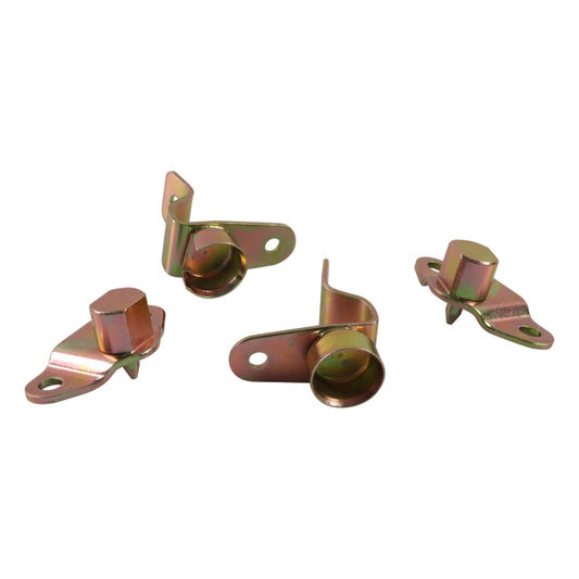 A7536 Car Tailgate Hinge Insert Kit + Lock Bolt + Rear Rubber Stopper 15074253 / 15078745 for Chevrolet by buy2fix