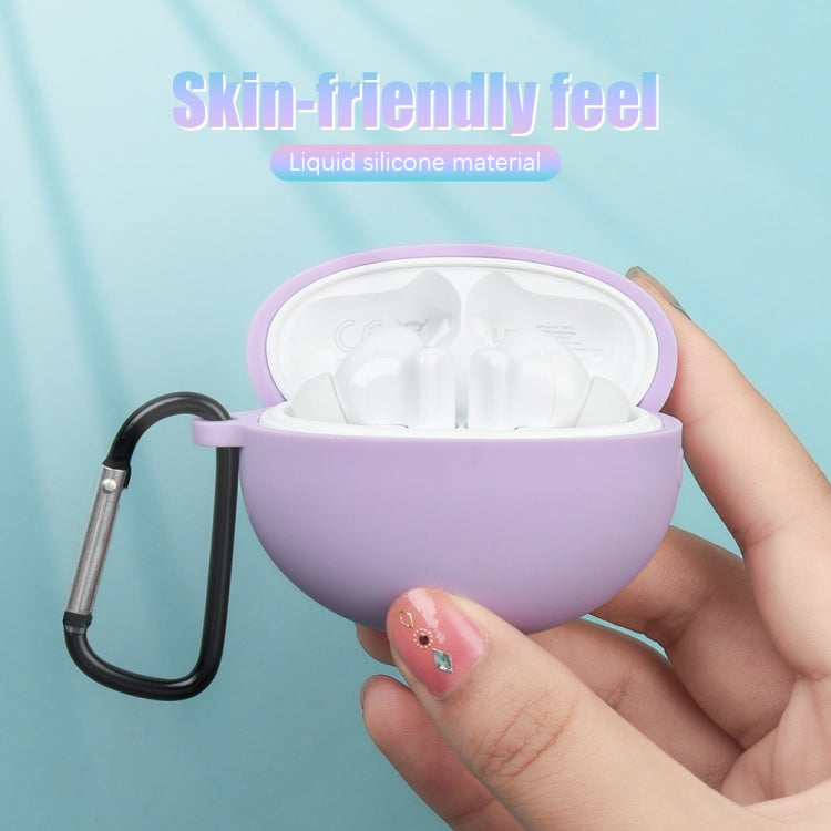 Earphone Liquid Silicone Protective Case For Huawei FreeBuds 5i(White) by buy2fix