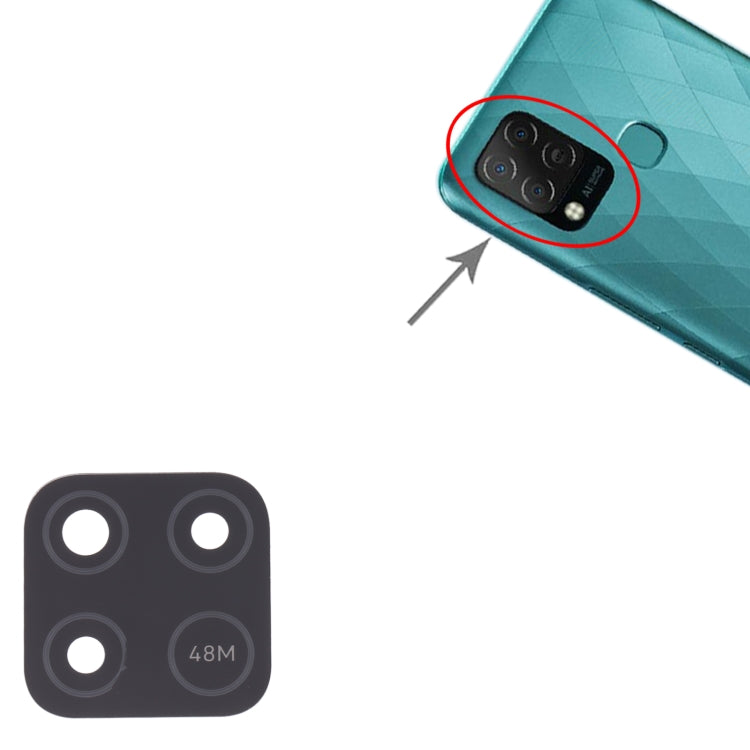 For Infinix Hot 10s/Hot 10T X689B X689 X689D X689C 10pcs Back Camera Lens by buy2fix