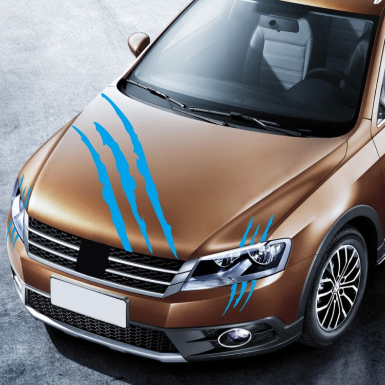 D-865 Claw Scratches Pattern Car Modified Decorative Sticker(Blue) by buy2fix