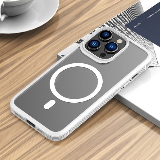 For iPhone 14 Pro Matte Magsafe Phone Case(Grey) by buy2fix