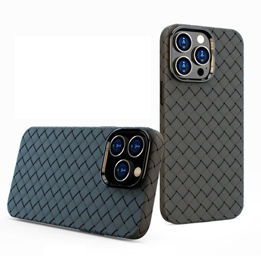 For iPhone 14 Pro BV Woven All-inclusive Phone Case(Black) by buy2fix