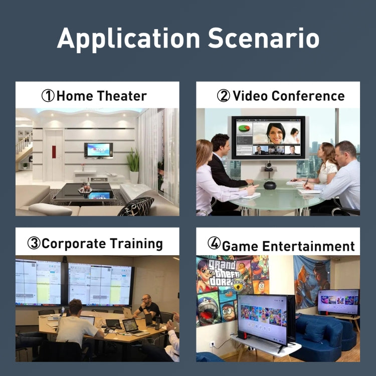 P80 8K Ultra HD DP1.4 Bi-direction Switch(Black) by buy2fix