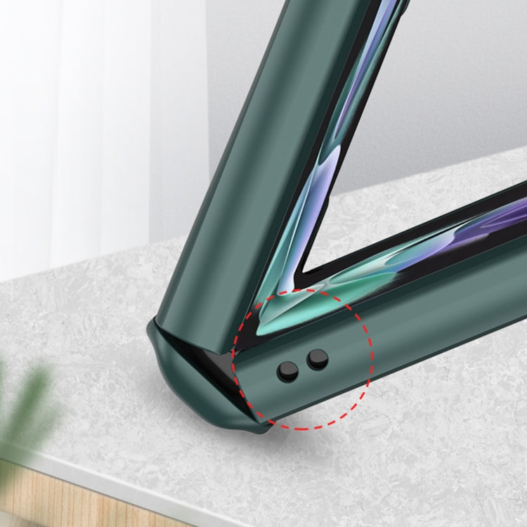 For Samsung Galaxy Z Flip4 GKK Magnetic Fold All-inclusive Protective Phone Case(Matcha Green) by GKK