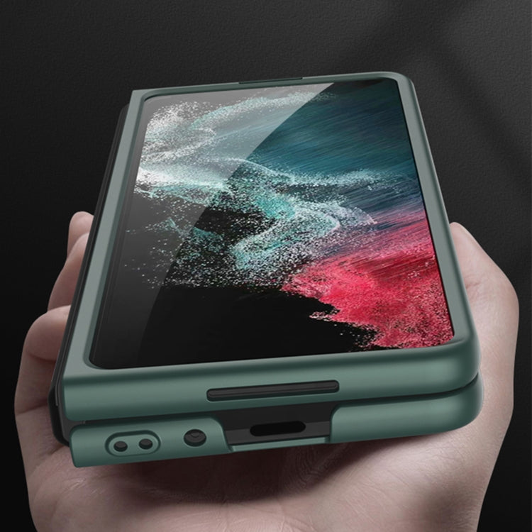 For Samsung Galaxy Z Fold4 GKK Ultra-thin All-inclusive Shockproof Phone Case(Blue) by GKK