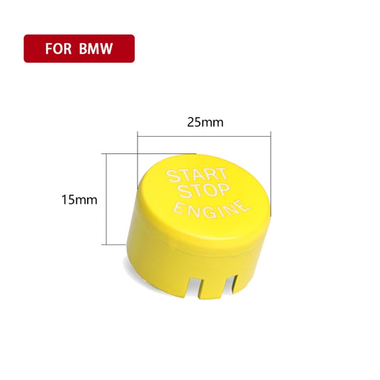 Car Engine Start Key Push Button Cover for BMW G / F Chassis, Style:with Start and Stop by buy2fix