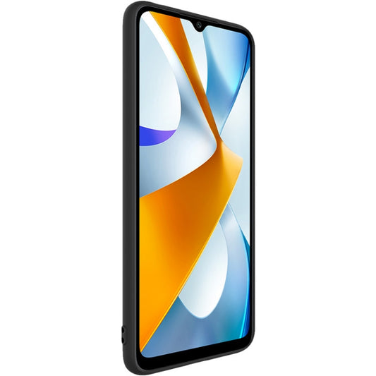 For Xiaomi Poco C40 IMAK UC-3 Series Shockproof Frosted TPU Phone Case(Black) by imak