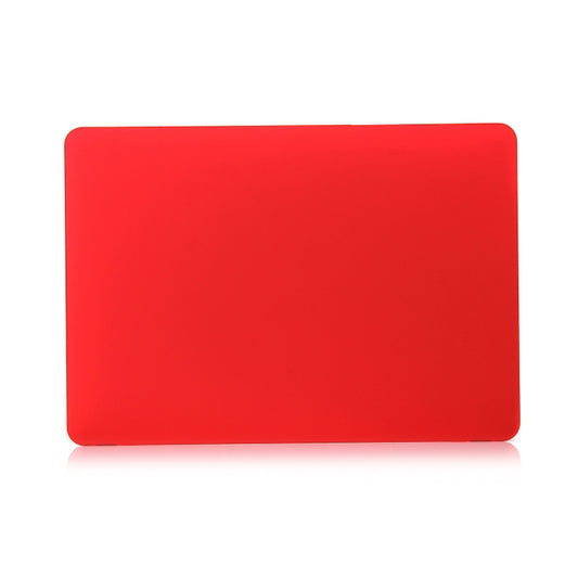 Laptop Matte Style Protective Case For MacBook Air 13.6 2025 / 2023 / 2022(Red) by buy2fix