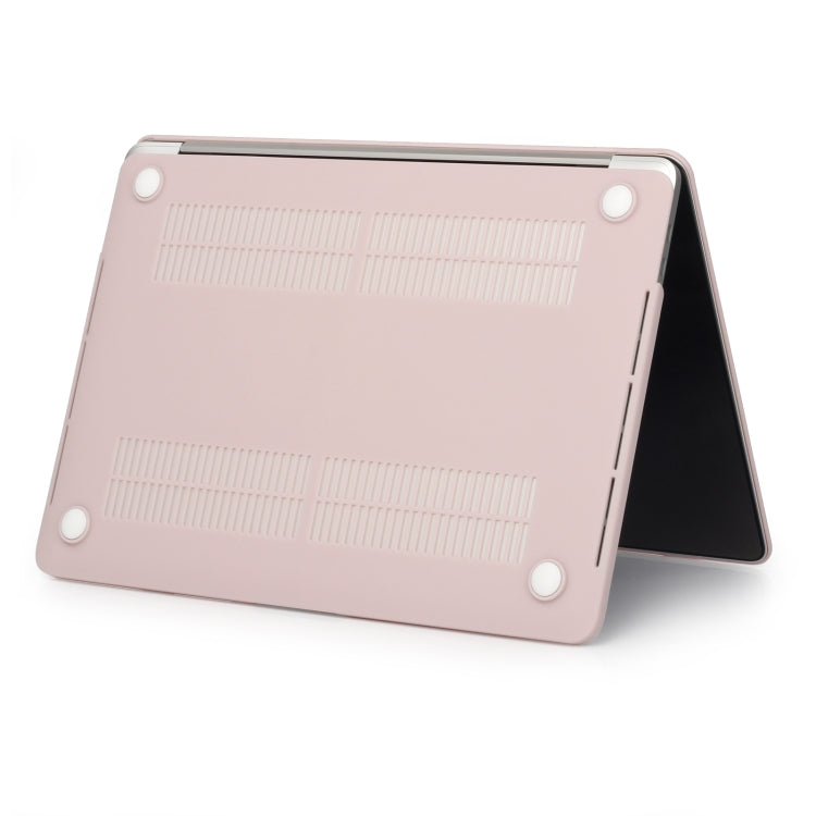Laptop Matte Style Protective Case For MacBook Air 13.6 2025 / 2023 / 2022(New Actual Pink) by buy2fix